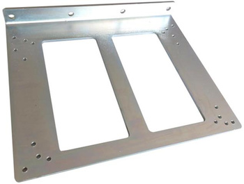 Stalowy uchwyt central sterujących do CAME, BFT, GENIUS, BENINCA, DEA