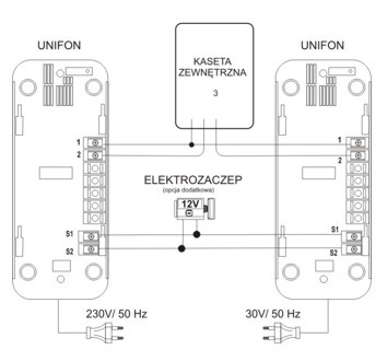 Domofon Orno OR-DOM-RL-903/RL-3208AA