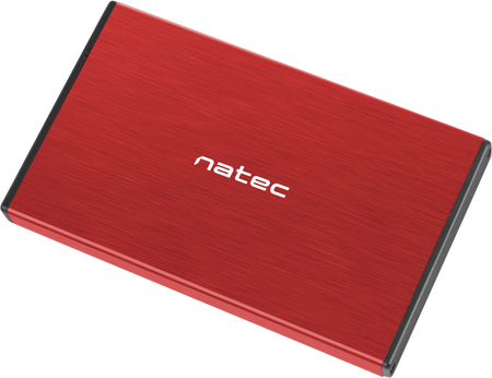 Zewnętrzna obudowa dysku Natec Rhino Go SATA 2.5cala USB 3.0 Czerwony