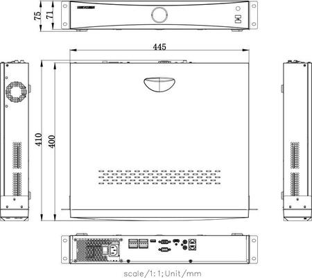 Rejestrator IP Hikvision DS-7732NXI-K4 D Alarm16+9 PL
