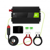 PRZETWORNICA NAPIĘCIA INWERTER Green Cell 12V / 230V 500W/1000W MODYFIKOWANA SINUSOIDA INV03DE