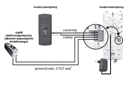 DOMOFON EURA ADP-42A3 (RL-3203M); 8298