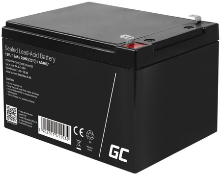 Akumulator AGM Green Cell VRLA 12V 12Ah