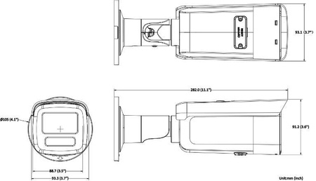 KAMERA IP HIKVISON DS-2CD2T66G2H-2I(2.8mm) EF PL