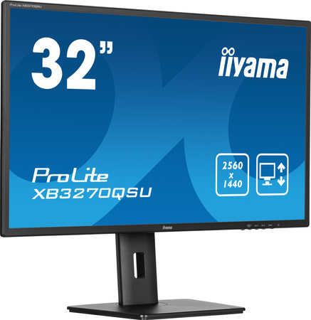 Monitor LED Iiyama XB3270QSU-B1 32 cale IPS HDMI DispplayPort 100HZ HAS