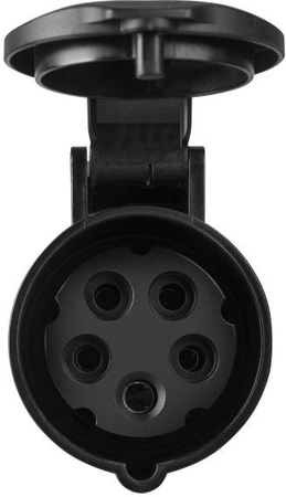 Przejściówka Adapter Siłowy Green Cell Czerwony CEE 16A 400V 5P Do Schuko 230V EVAK01