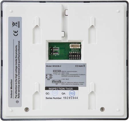 Monitor Wideodomofonu Vidos DUO M1023B