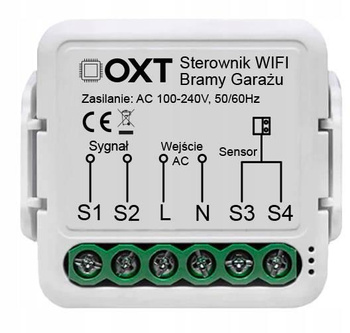 Moduł OXT z sensorem do bramy garażu WiFi TUYA