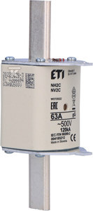 WKŁADKA NH2C GG 63A/500V