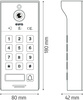 Wideodomofon EURA VDP-30C5 Tuya