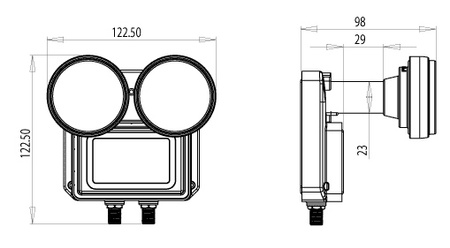 Konwerter Inverto Monoblock Twin Black Pro