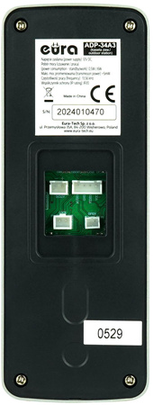 Domofon EURA ADP-34A3 czarny