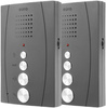DOMOFON ''EURA'' ADP-51A3 ''DIFESA'' - 1-rodzinny, 2 unifony, interkom, grafit