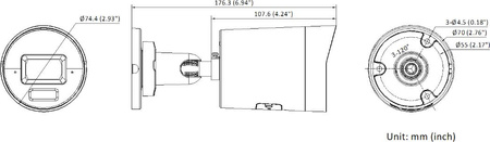 Kamera IP Hikvision DS-2CD2087G3-LIY 2.8mm PL