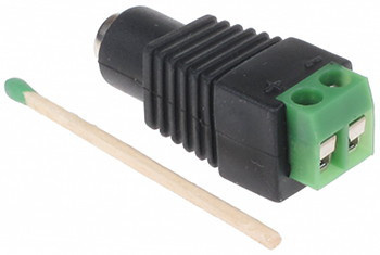 GNIAZDO SKRĘCANE ZASILACZA G-55