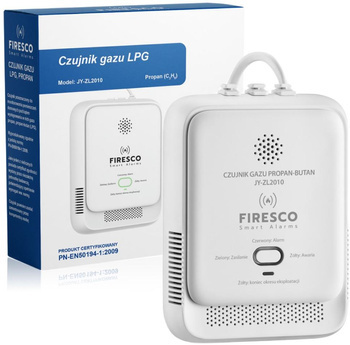 Czujnik gazu lpg propan-butan firesco JY-ZL2010