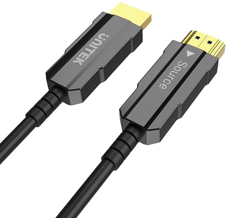 Unitek Kabel optyczny HDMI 2.0 AOC 4K 60Hz 15 m