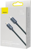 KABEL USB-C / Lightning iPhone Baseus Crystal CAJY000301 2m 20W PD QC CZARNY W OPLOCIE PREMIUM