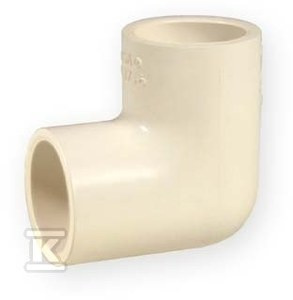 KOLANO 90ST KW/KW 6/4" PVC-C