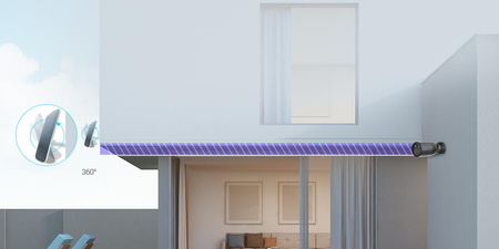 Kamera IP Ezviz BC1c 4K 8MPx bezprzewodowa z panelem solarnym