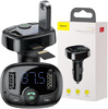 TRANSMITER FM ŁADOWARKA SAMOCHODOWA Baseus Enjoy S-09A 3.4A 2x USB-A microSD BT 4.2