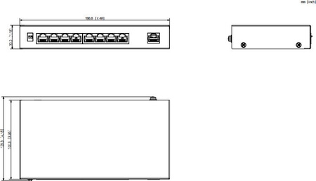 SWITCH DAHUA SF1009P