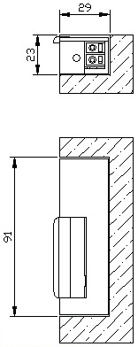ZACZEP ELEKTRA R3 Z PAM. Z BLOK. LEWY; 1342