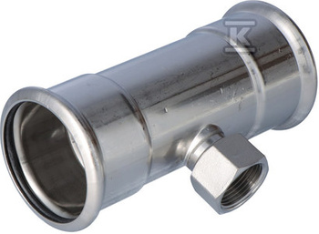 TRÓJNIK Z GW 54X3/4"X54MM INOX PRESS