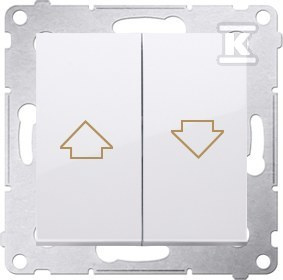 PRZ.ŻALUZ BLOK.ELEK.+RAM.IP44 BI.SIMON5