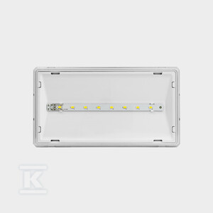 OPR.EXIT S LED IP65 2W 1H + GRZAŁKA