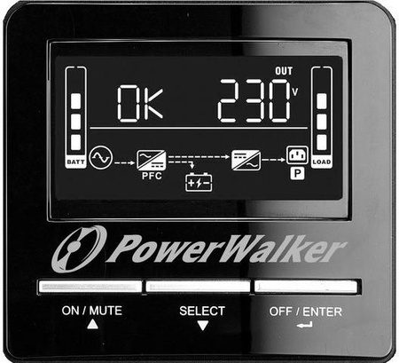 UPS Zasilacz Awaryjny PowerWalker VI 3000 CW FR