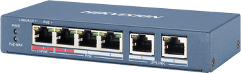 SWITCH PoE DS-3E0106HP-E 6-PORTOWY Hikvision