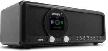 Radio internetowe Ferguson REGENT i351s Czarne - WIFI/DAB+/FM/USB/BT/Spotify