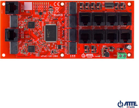 Switch POE ATTE xPoE-10-20A-OF