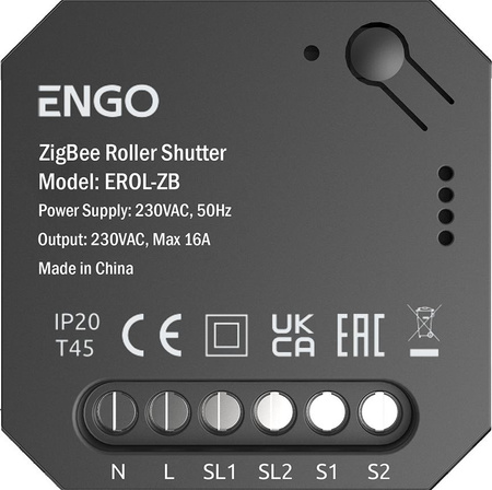ENGO Controls EROL-ZB - Sterownik Rolet do systemu ENGO Smart, ZigBee
