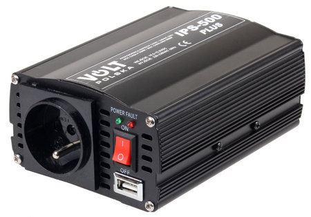 PRZETWORNICA VOLT POLSKA IPS-500 PLUS 12V / 230V 350/500 W