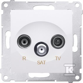 GN.ANT.RTV-SAT KOŃC.1.0DB BIAŁE SIMON5