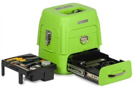 SPAWARKA ŚWIATŁOWODOWA SIGNAL FIRE AI-9 +skrzynka i zestaw narzędzi