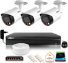 Zestaw monitoringu IP Dahua 8mpx 4K 3 kamery IPC-HFW2849S-S-IL z dyskiem