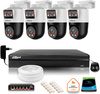 Zestaw monitoringu IP Dahua 4 kamery obrotowe 2MP+2MP z dyskiem