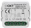 Moduł OXT mini przekaźnik 2 obw. bez N ZigBee Tuya