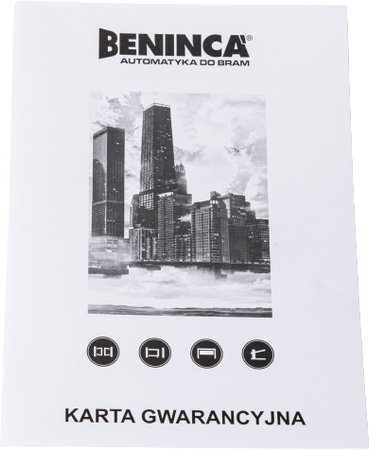 Zestaw Beninca KBILL30M.PM 230V do bram dwuskrzydłowych