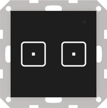 Bezprzewodowy włącznik dwupolowy czarny FS-02 Tech Sterowniki