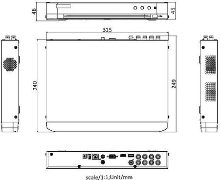 REJESTRATOR 5W1 HIKVISION iDS-7208HQHI-M1/XT(STD)/4A+8/4ALM