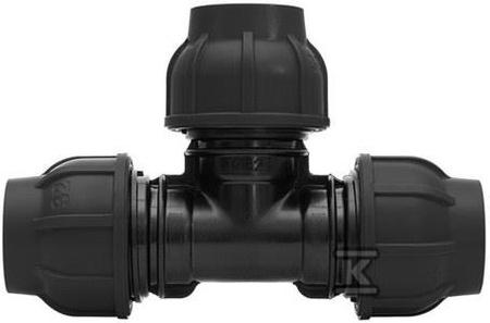 TRÓJNIK ZACISK.PP 90ST.50X40X50 DO PE