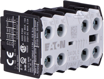 Moduł styków pomocniczych 4R montowany centralnie 04DILE