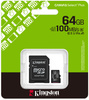Karta pamięci microSD 64GB Kingston Canvas Select Plus microSDXC C10 UHS-1 64GB