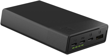 Powerbank Green Cell PowerPlay20S 20000mAh PD 22,5W QC 3.0 3x USB-C Czarny
