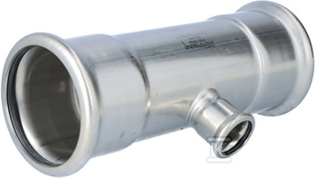 TRÓJNIK REDUK.76.1X28.0X76.1 INOX PRESS