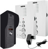 Domofon ''EURA'' ADP-51A3 ''DIFESA'' - 1-rodzinny, 2 unifony, interkom, biały